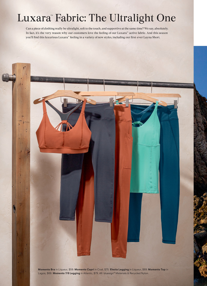 prAna - // Featured Styles Tyrner Bra Made with Recycled Polyester  Available in 3 colors, Sizes XS - XL Shop: bit.ly/2XQWlKx Electa Legging  Made with Recycled Nylon Available in 6 colors, Sizes