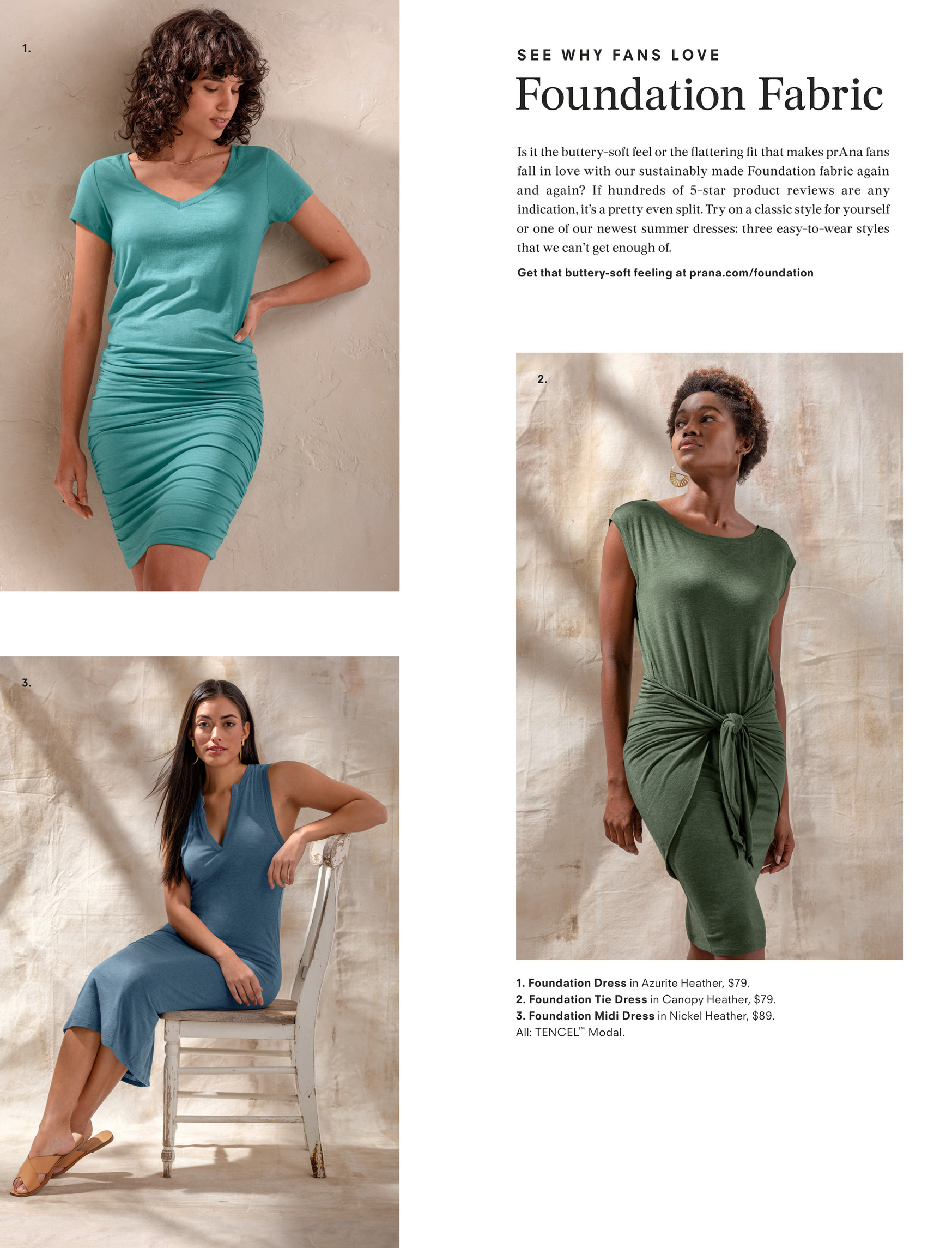 prAna - Spring 2020: Chapter 6 - Foundation Tie Dress