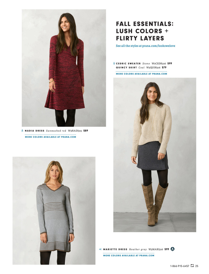 prAna - Fall Fashion 2016: Catalog 3 - Escape to the Four Corners - Nadia  Dress