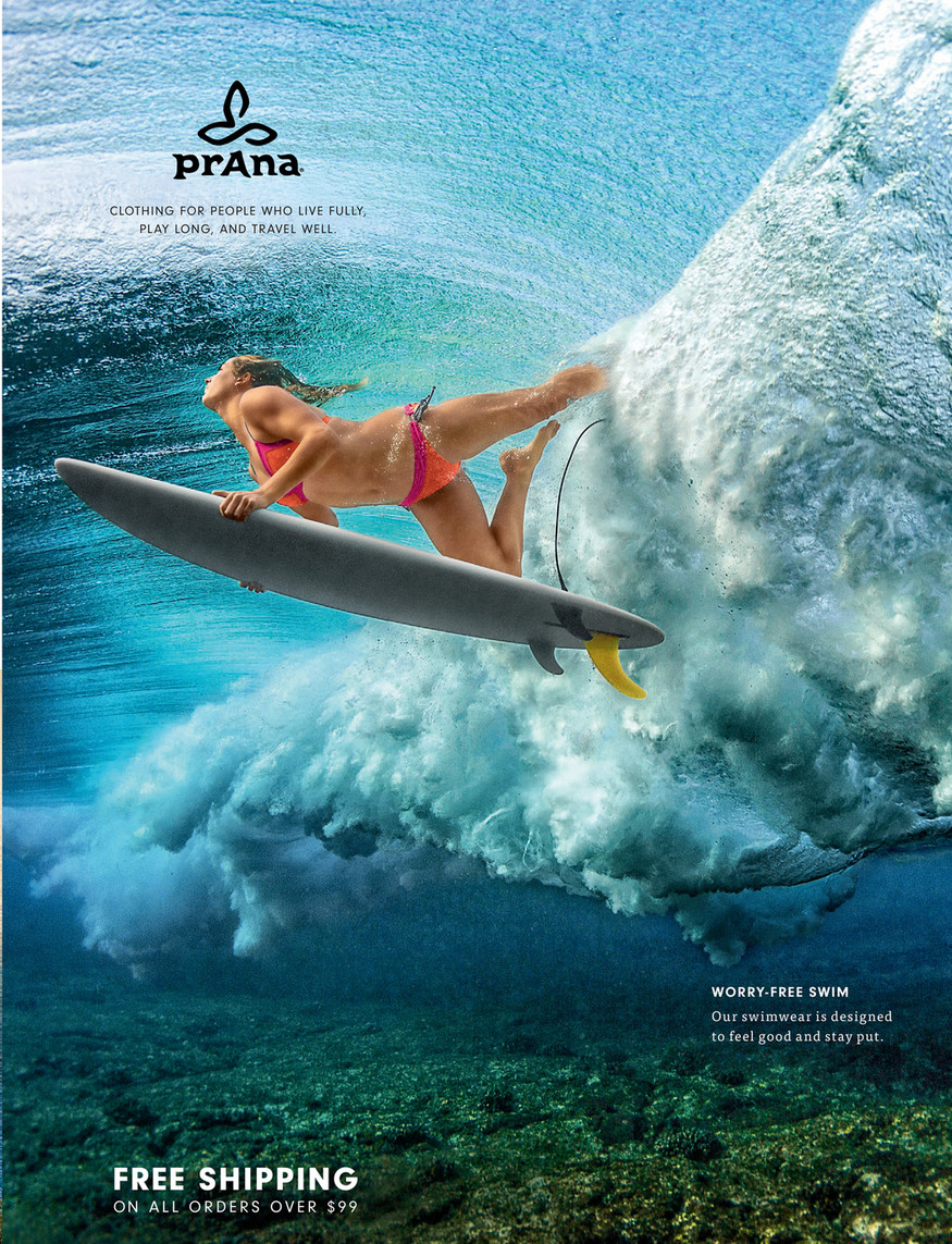 prAna - Spring Fashion 2017: Catalog 3 - Worry Free Swim