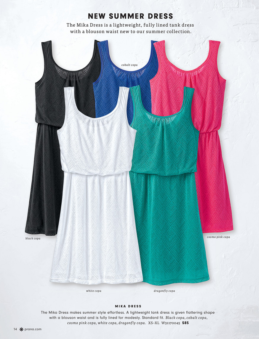 prana summer dresses