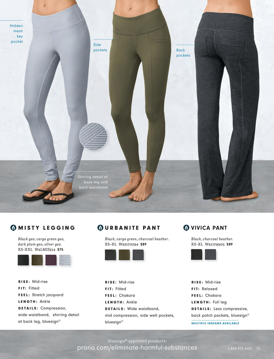 Prana - Misty Capri - Yoga pants - Women's