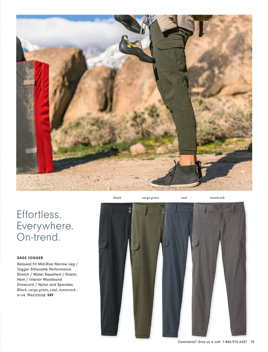 Effortless. Everywhere. On-trend. The Sage Jogger is made from stretch  performance variegated ripstop fabric …