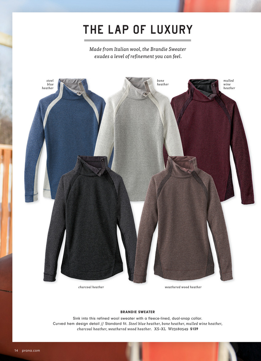 prAna Fall 2018 Catalog 5 Winter Wonder With Ease Brandie Sweater