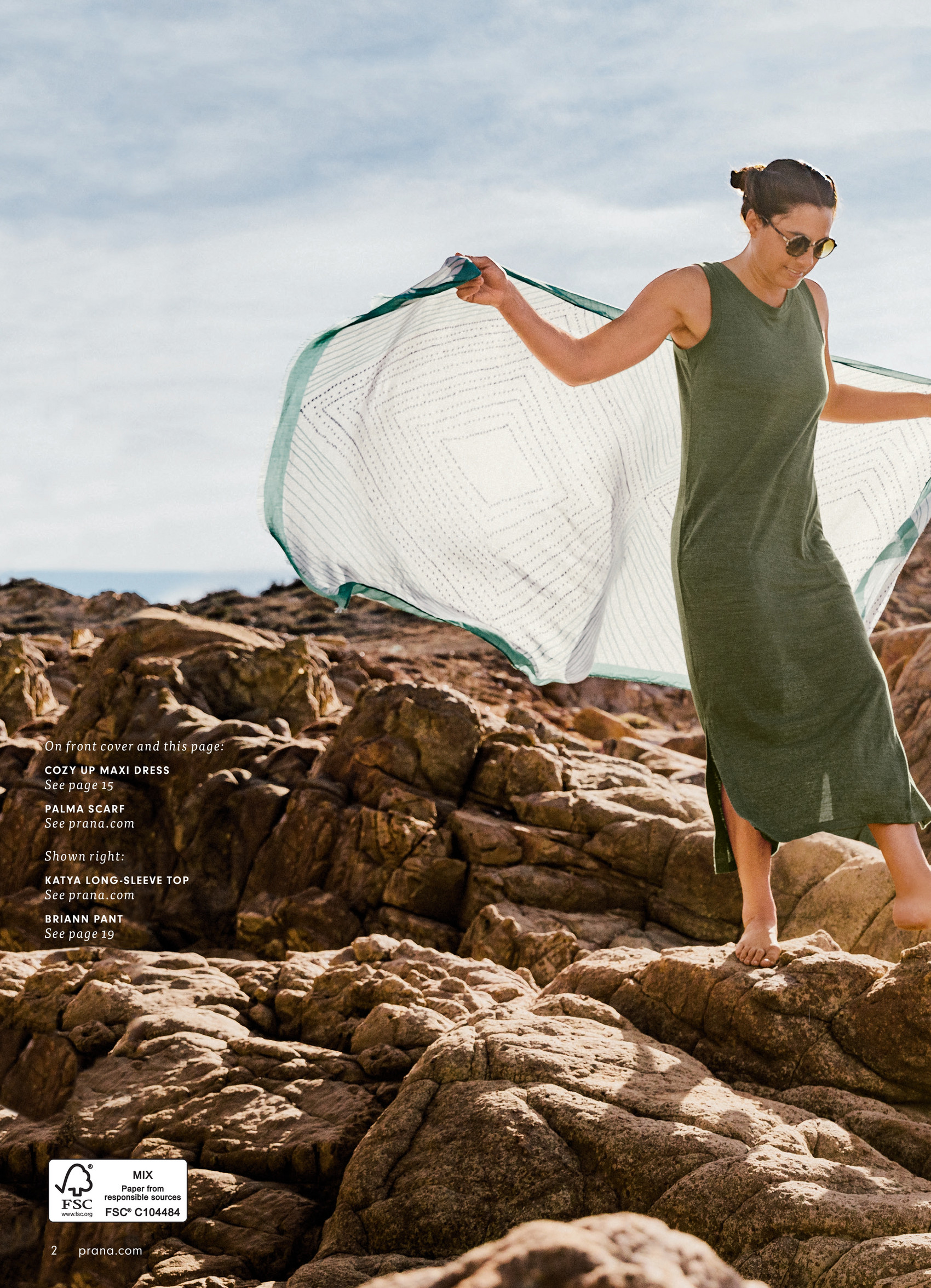 prana baja maxi dress